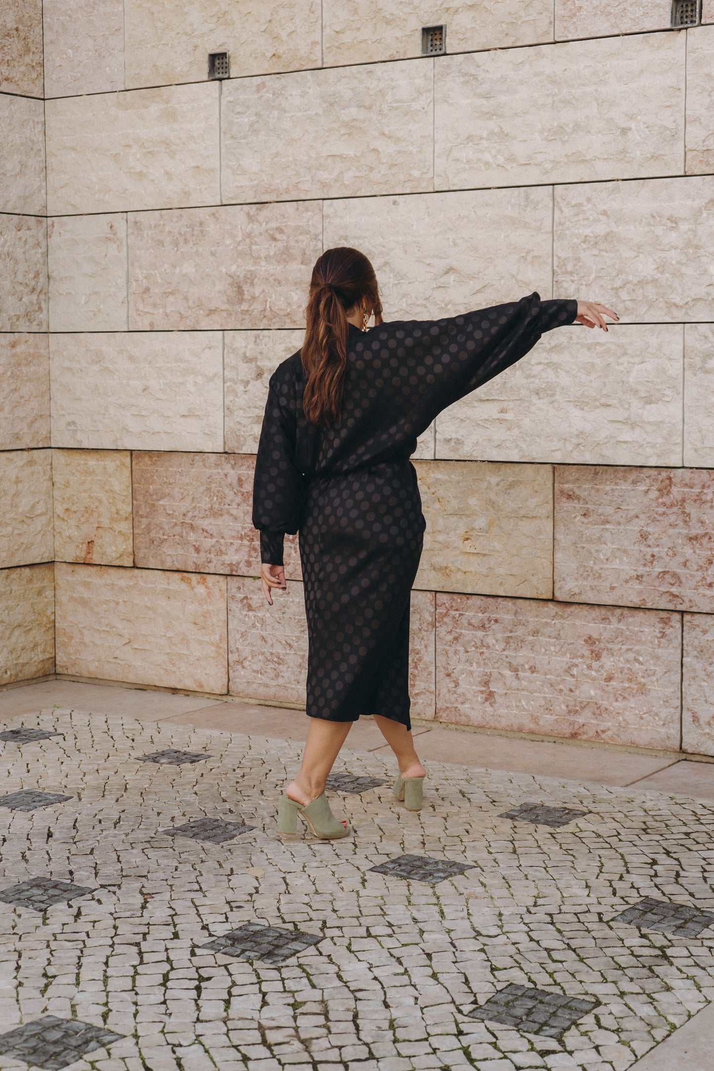 Wabi Black Dress