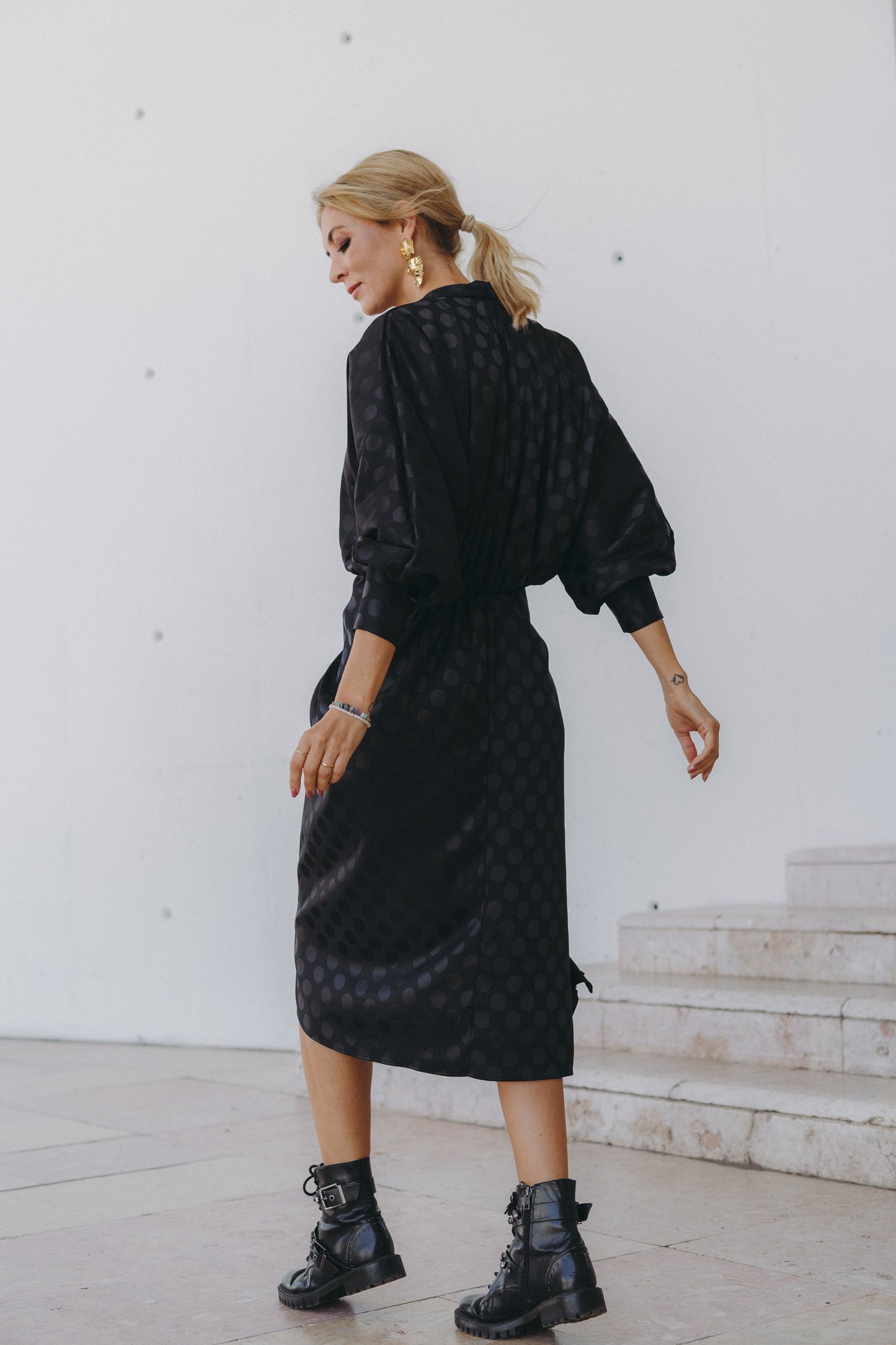 Wabi Black Dress
