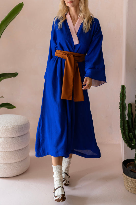 Wednesday Electric Blue Dress