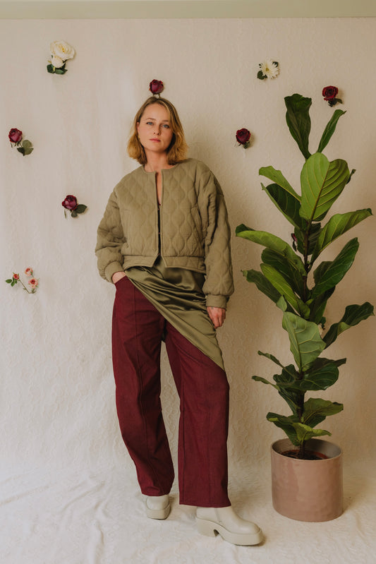 Deep Bordeux Pants
