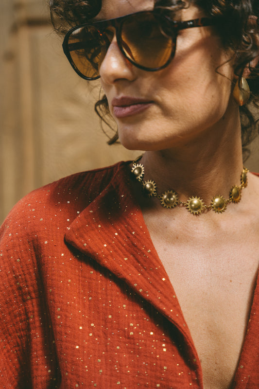 Sunday Terracota Blouse