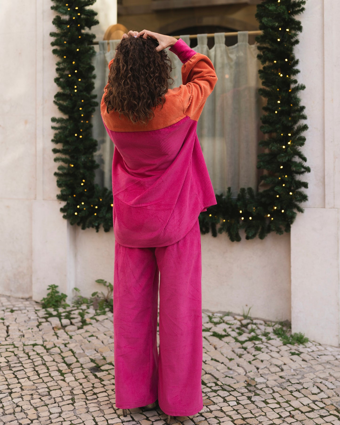 Twinkle Pink and Orange Trousers