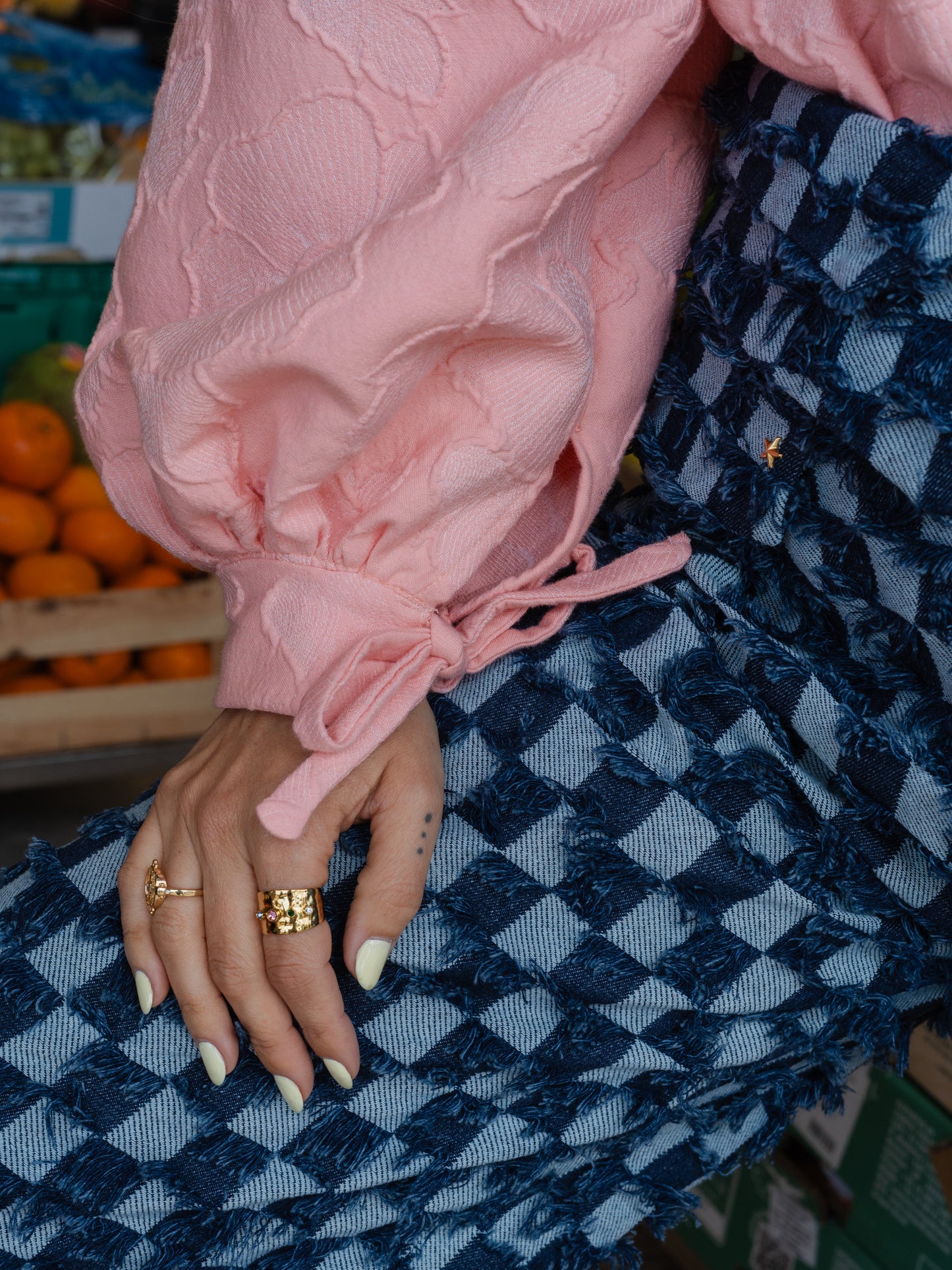 Ignis Peach Blouse