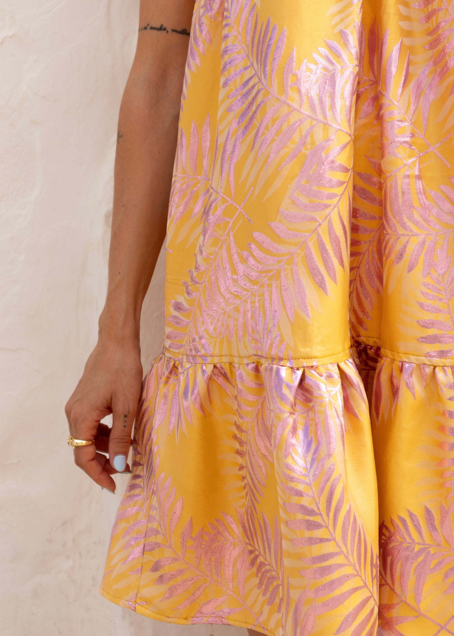 Thursday Yellow and Pink Dress