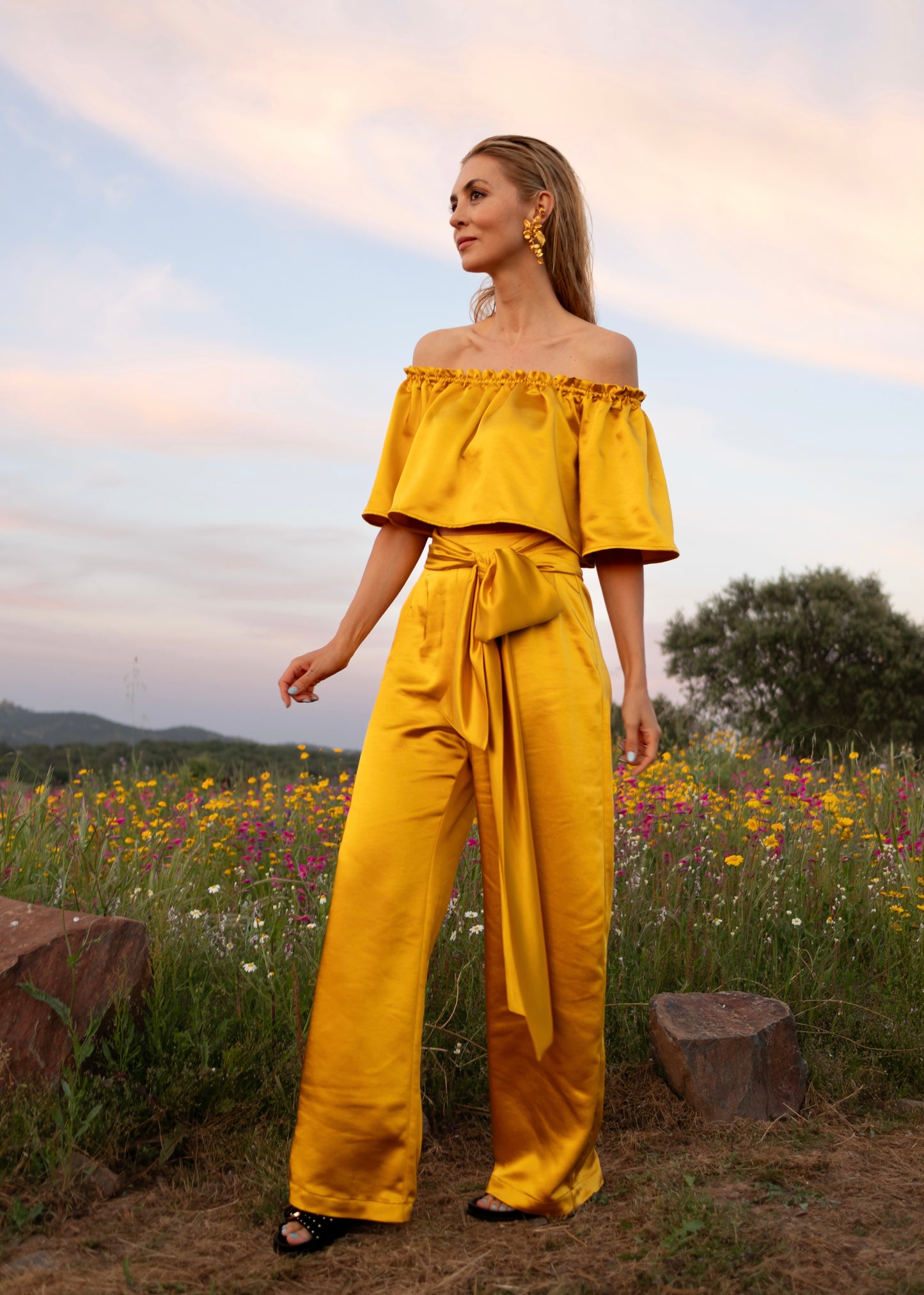 Friday Saffron Trousers