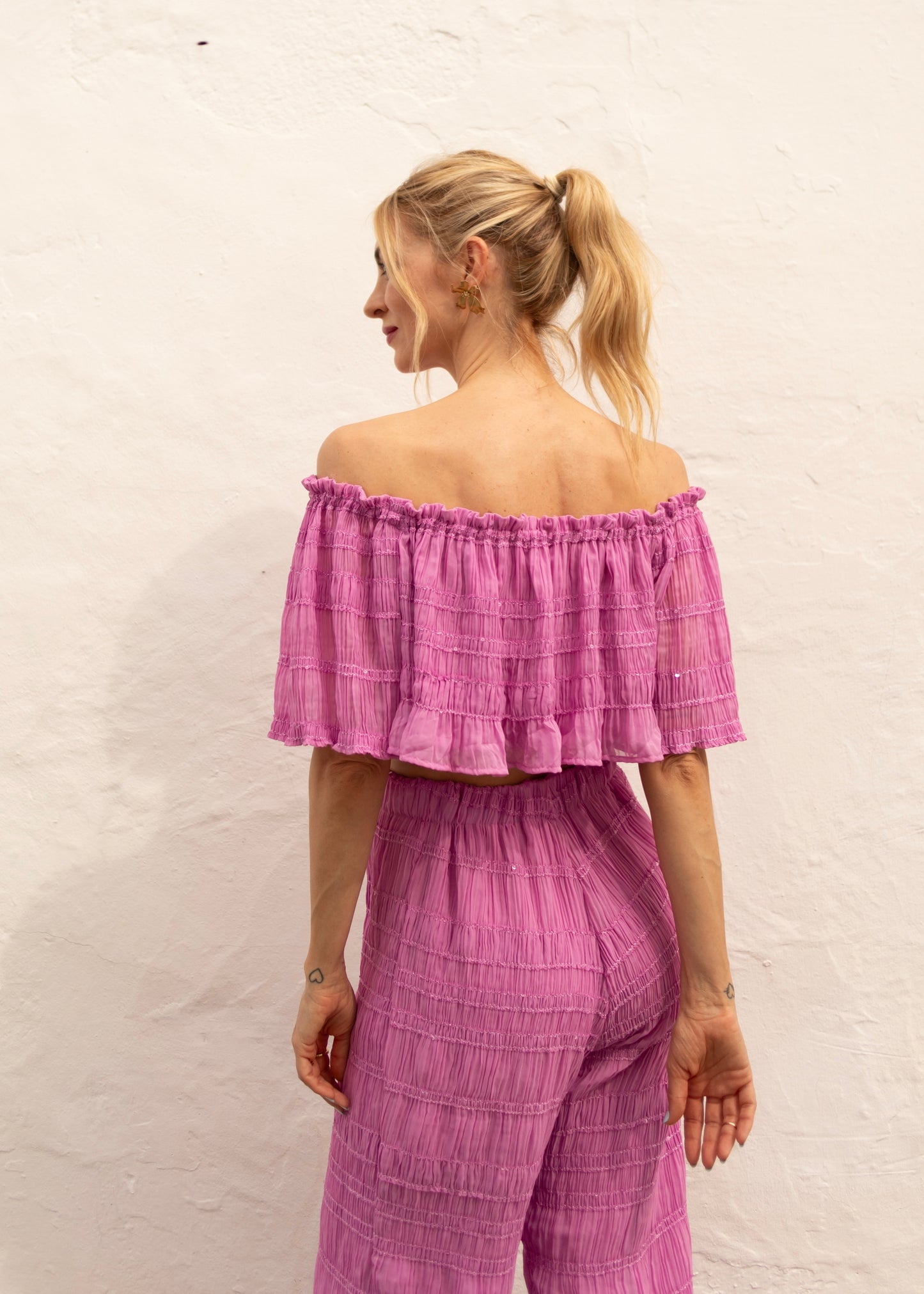 Friday Cold Pink Macthing Set