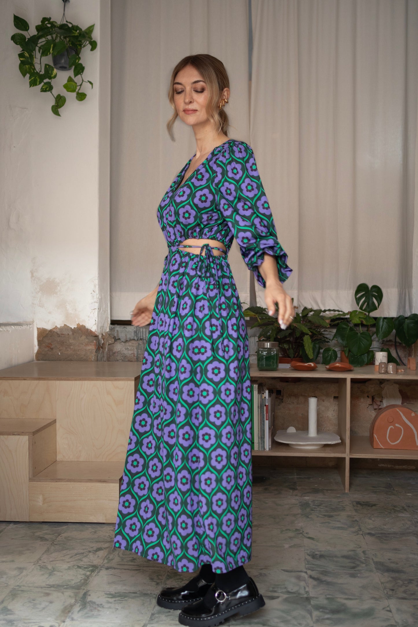 Butterfly Art Deco Dress