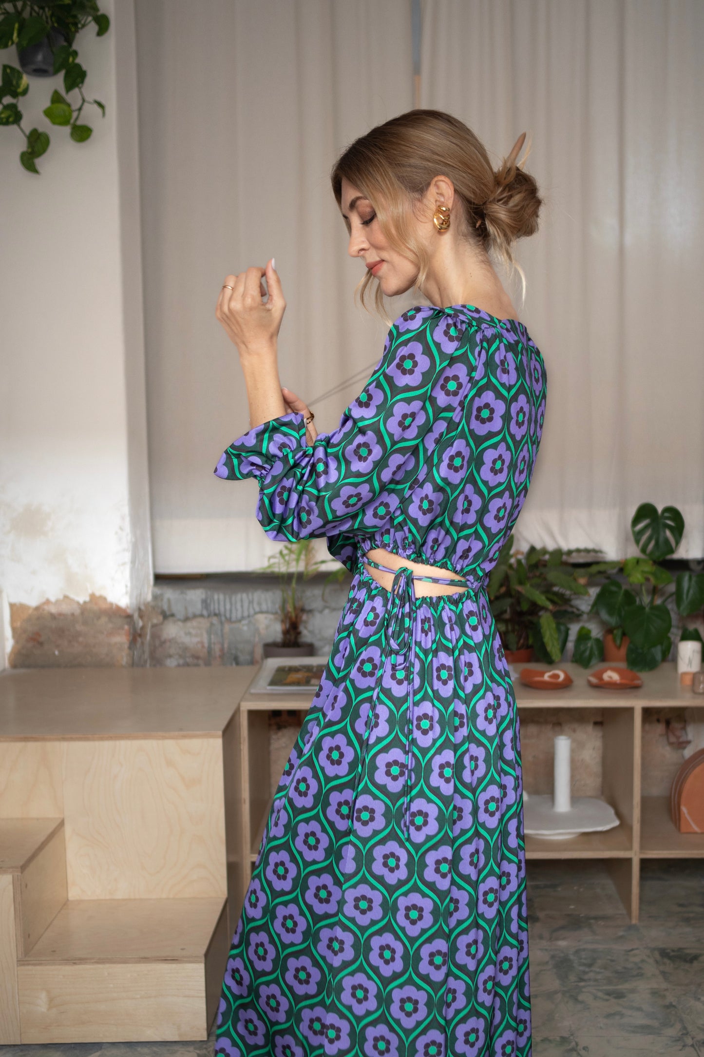 Butterfly Art Deco Dress