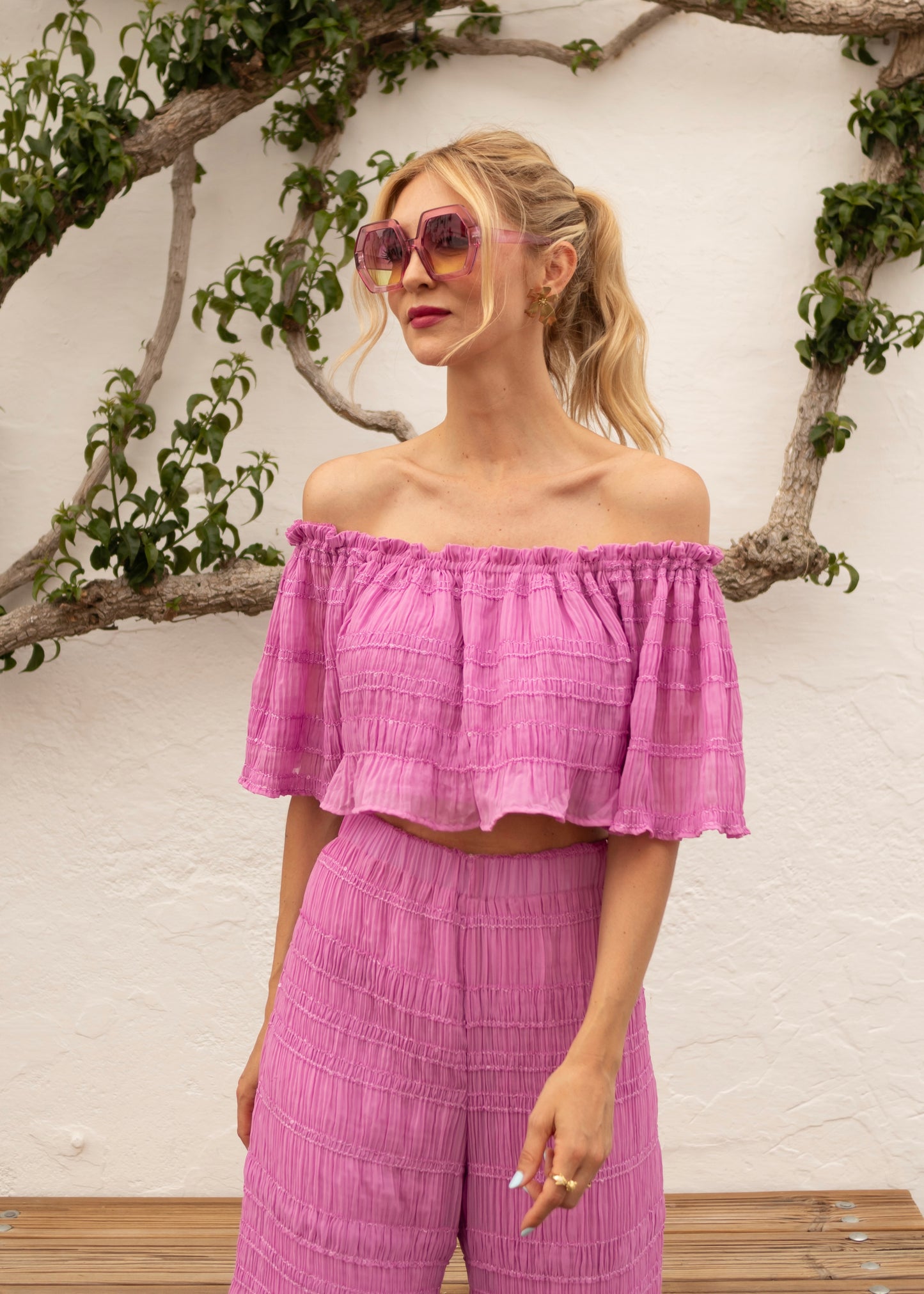 Friday Cold Pink Macthing Set