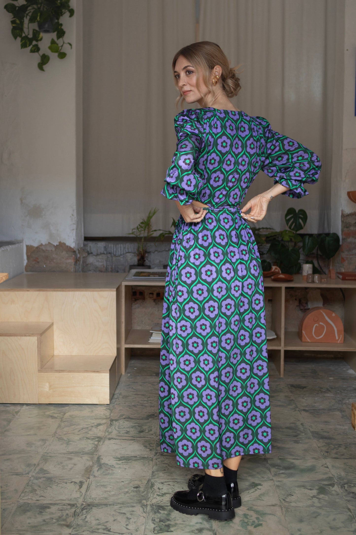 Butterfly Art Deco Dress
