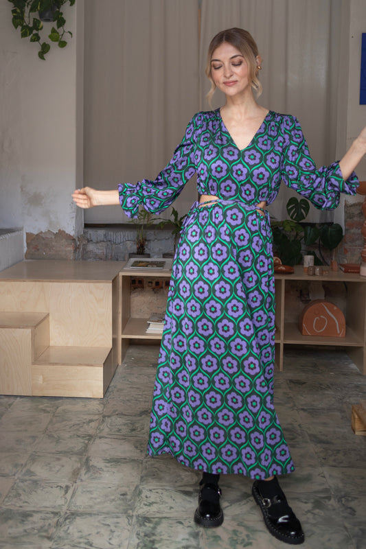 Butterfly Art Deco Dress