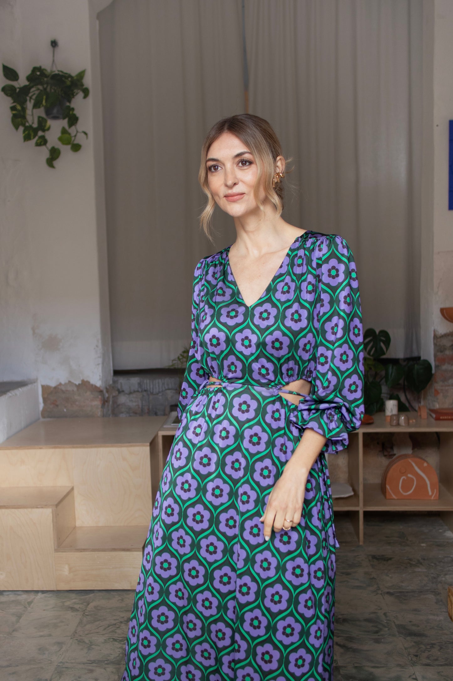 Butterfly Art Deco Dress