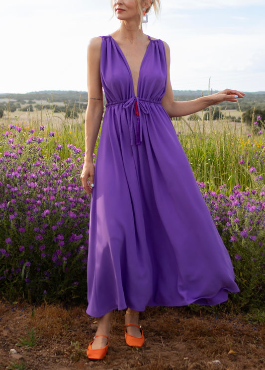 Saturday Purple Dress