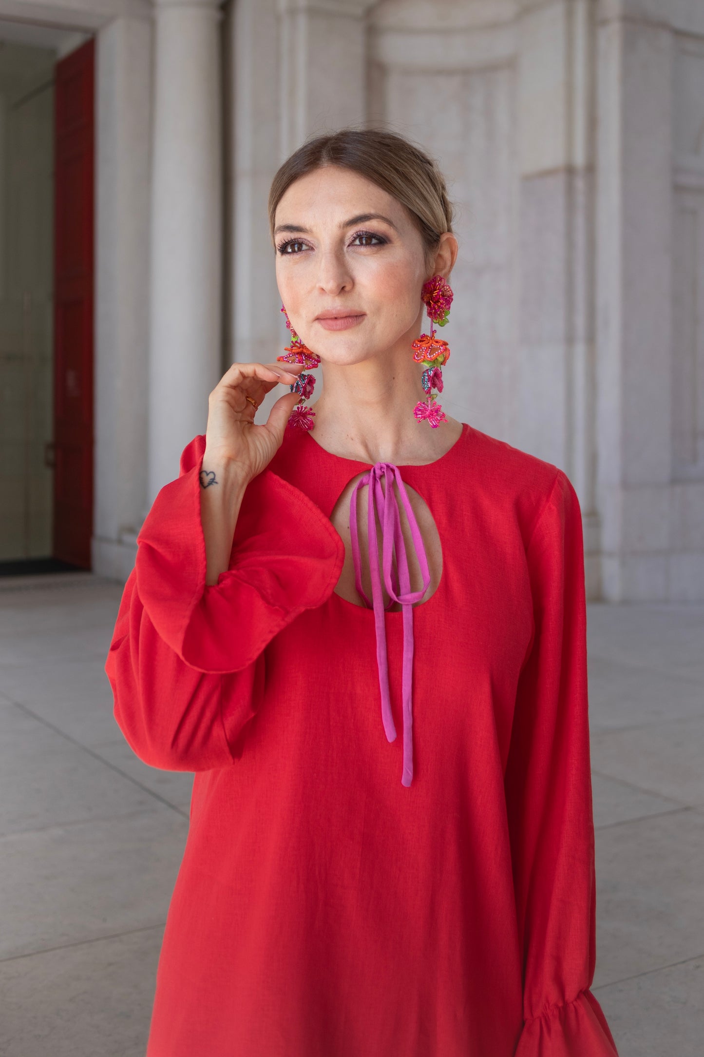 She Red Dress