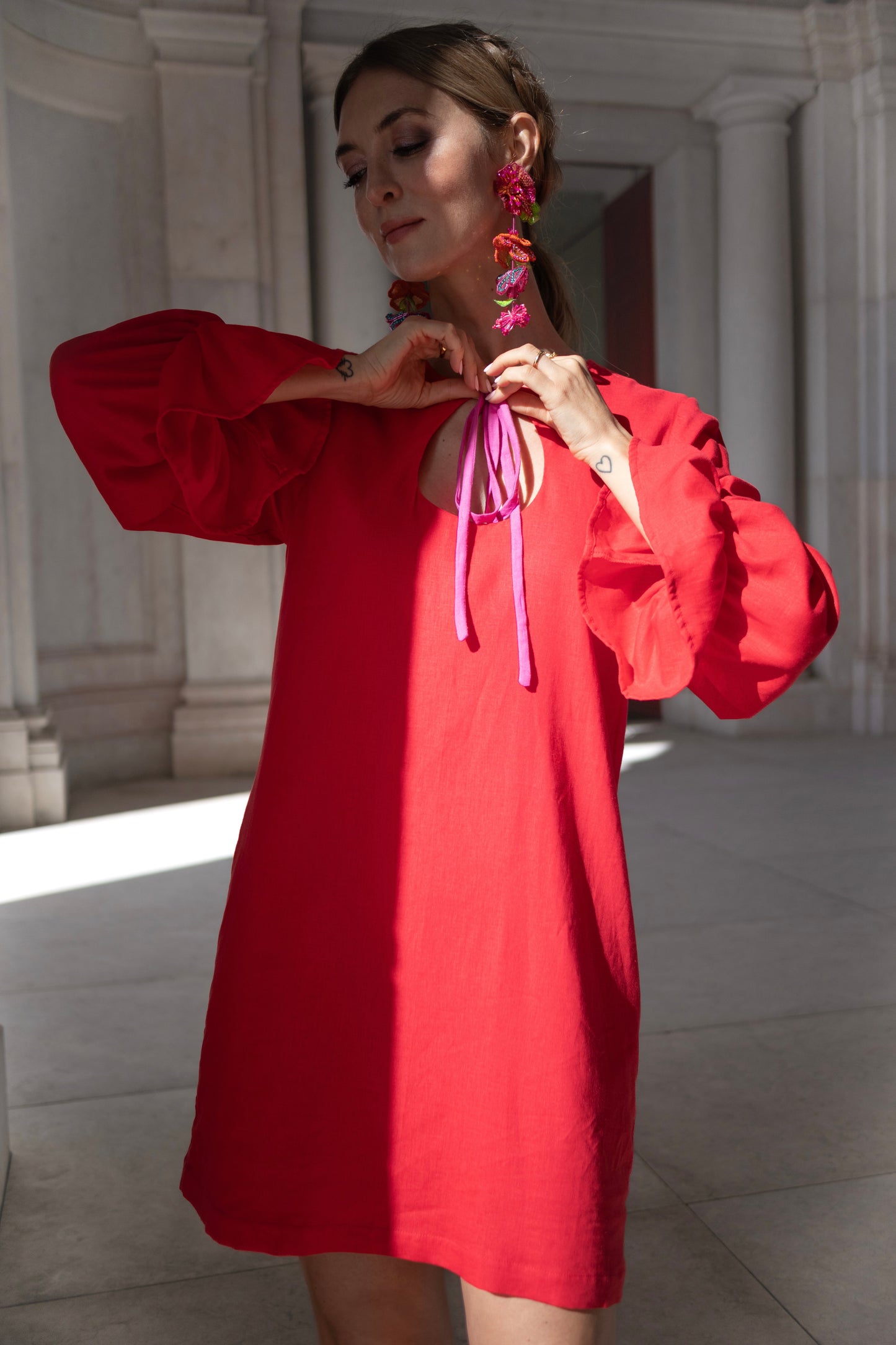She Red Dress