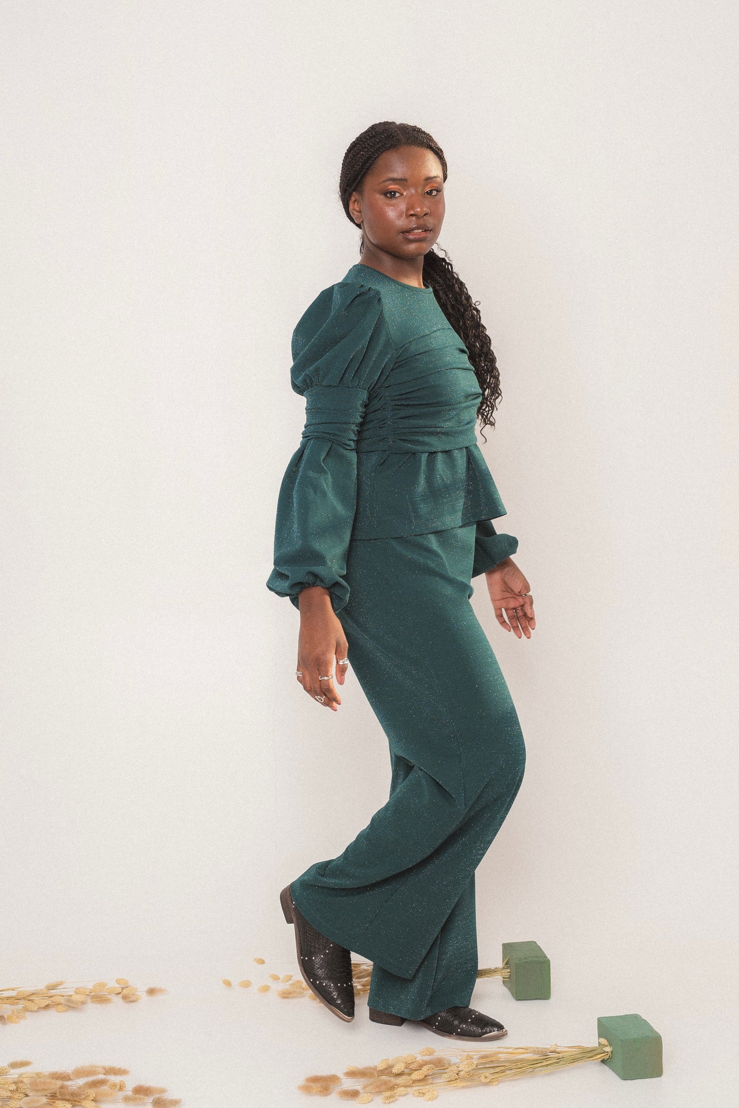Saturday Green Matching Set