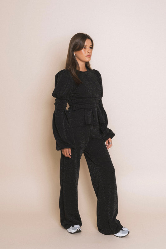 Saturday Black Matching Set