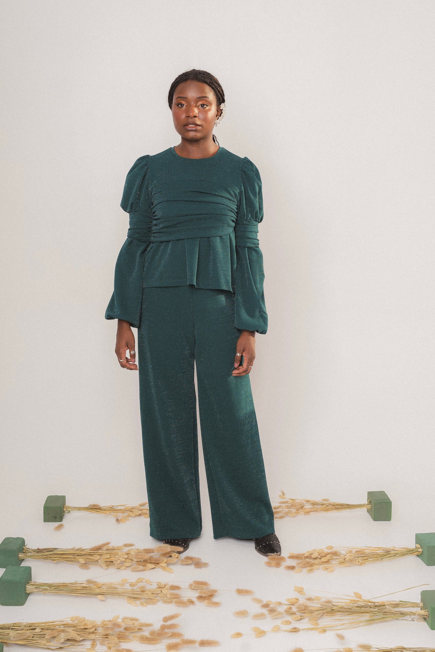 Saturday Green Matching Set