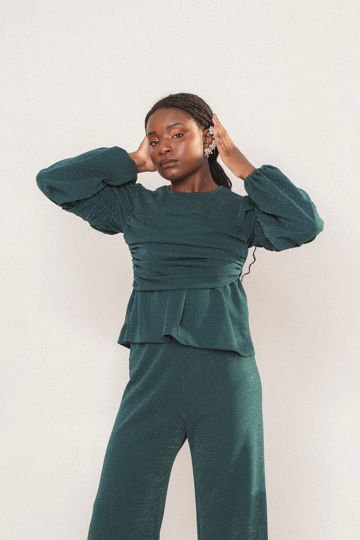 Saturday Green Matching Set