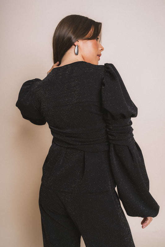 Saturday Black Blouse