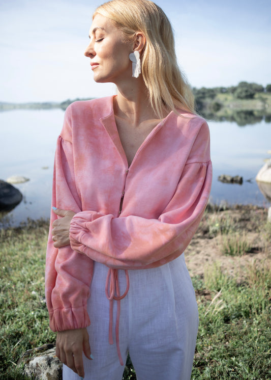 Tuesday Tie Dye Coat