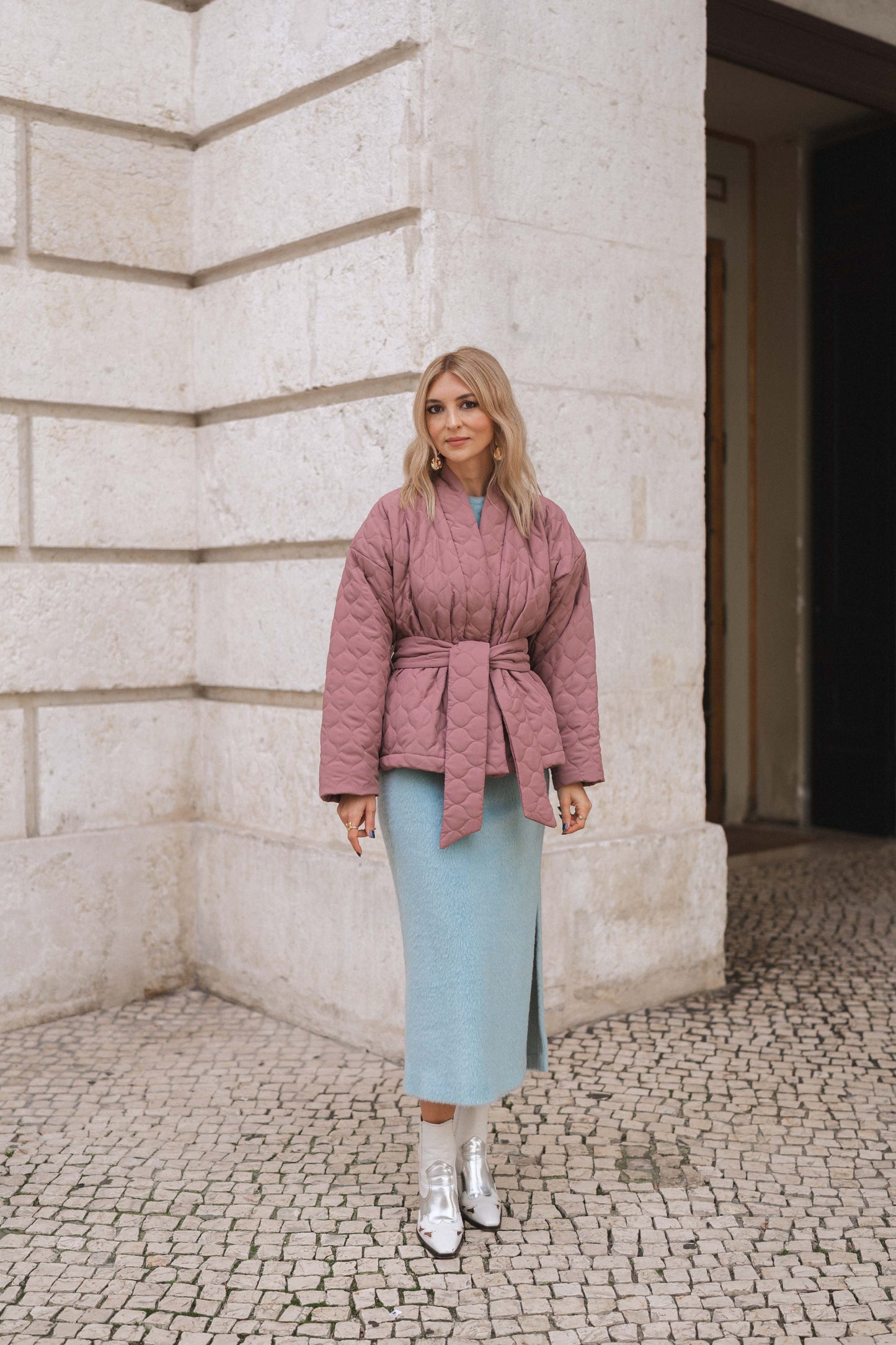 Air Blush Kimono