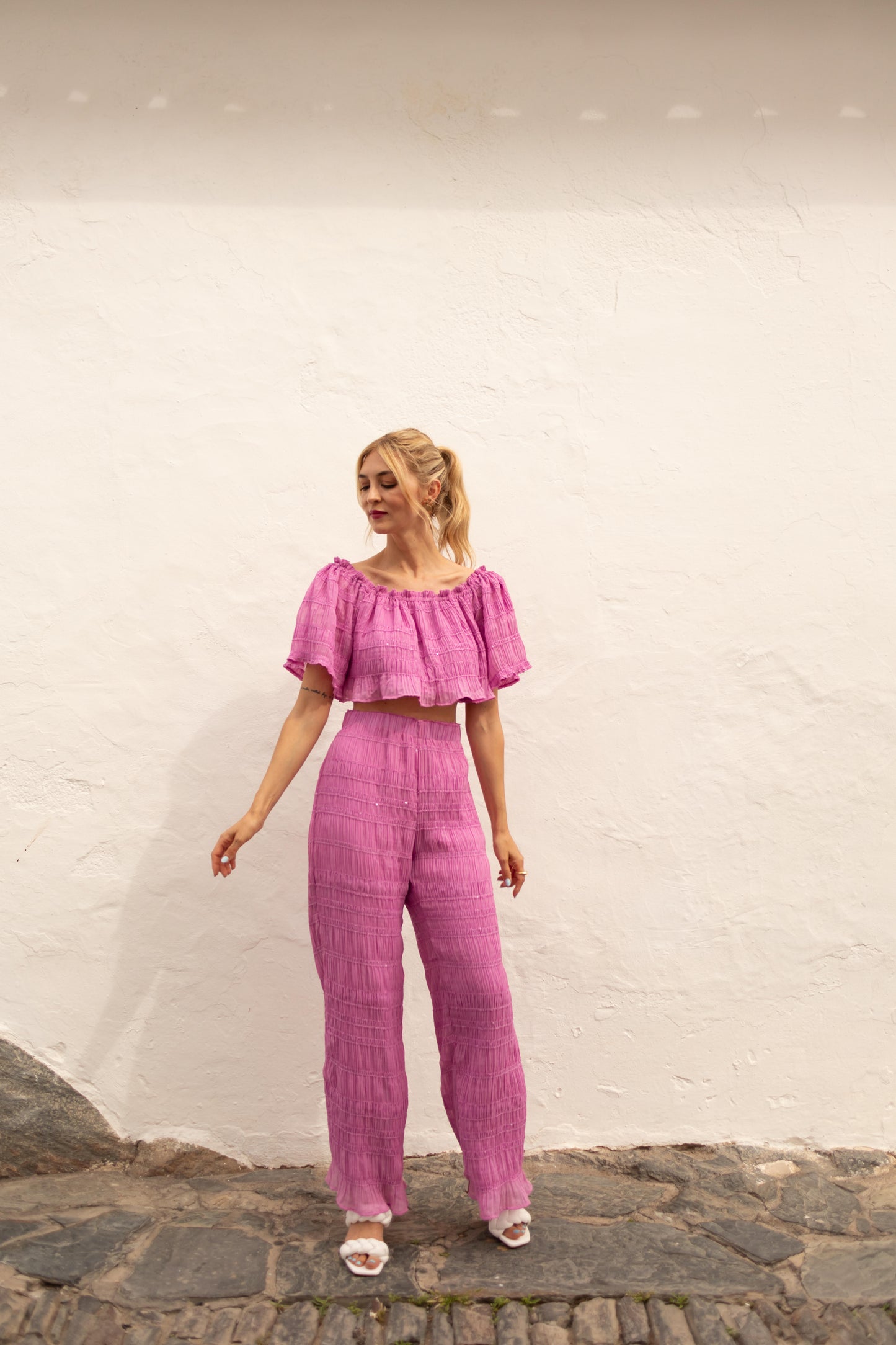 Friday Cold Pink Trousers