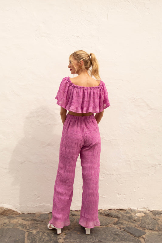 Friday Cold Pink Trousers