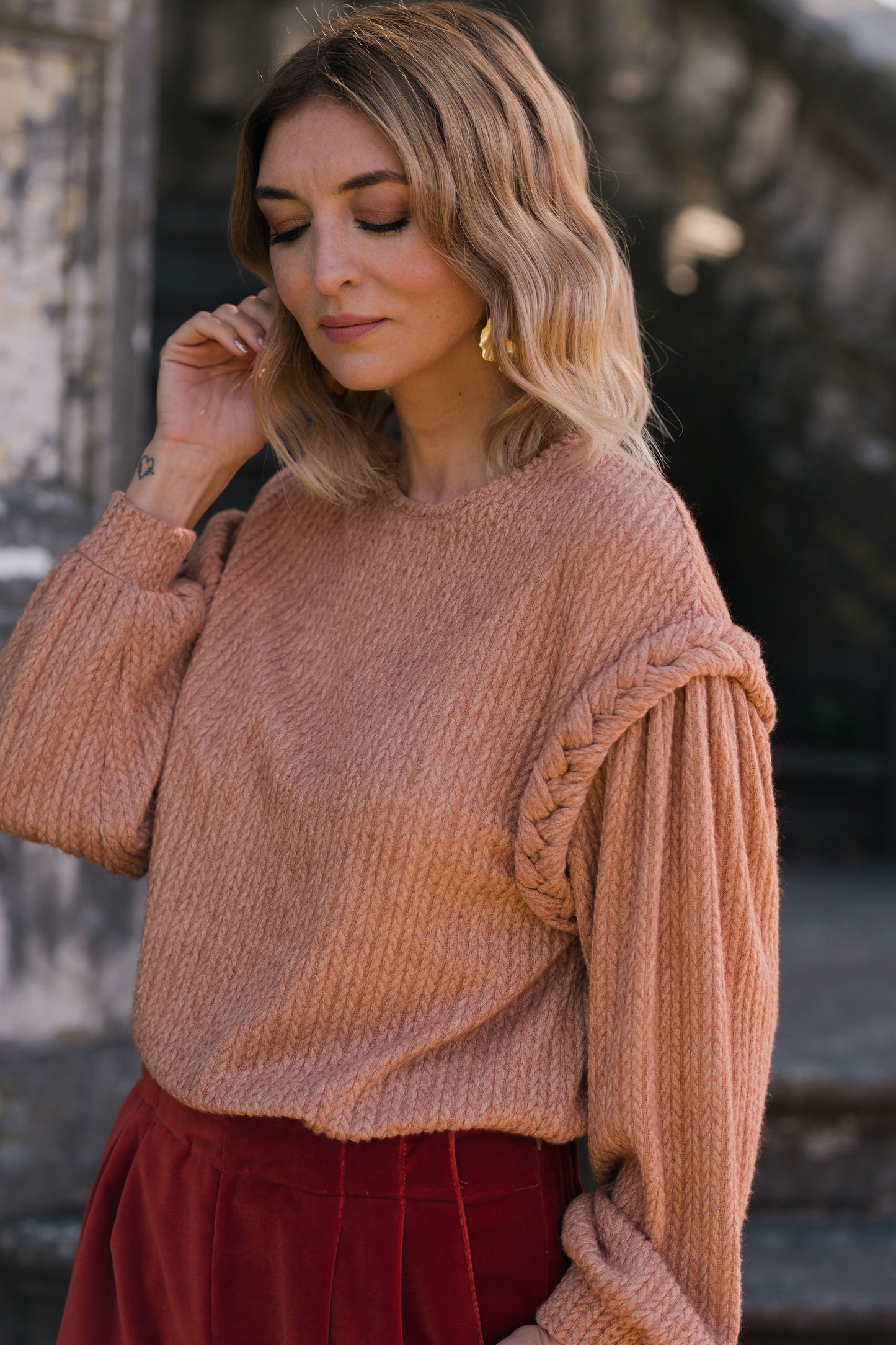Thursday Camel Sweater