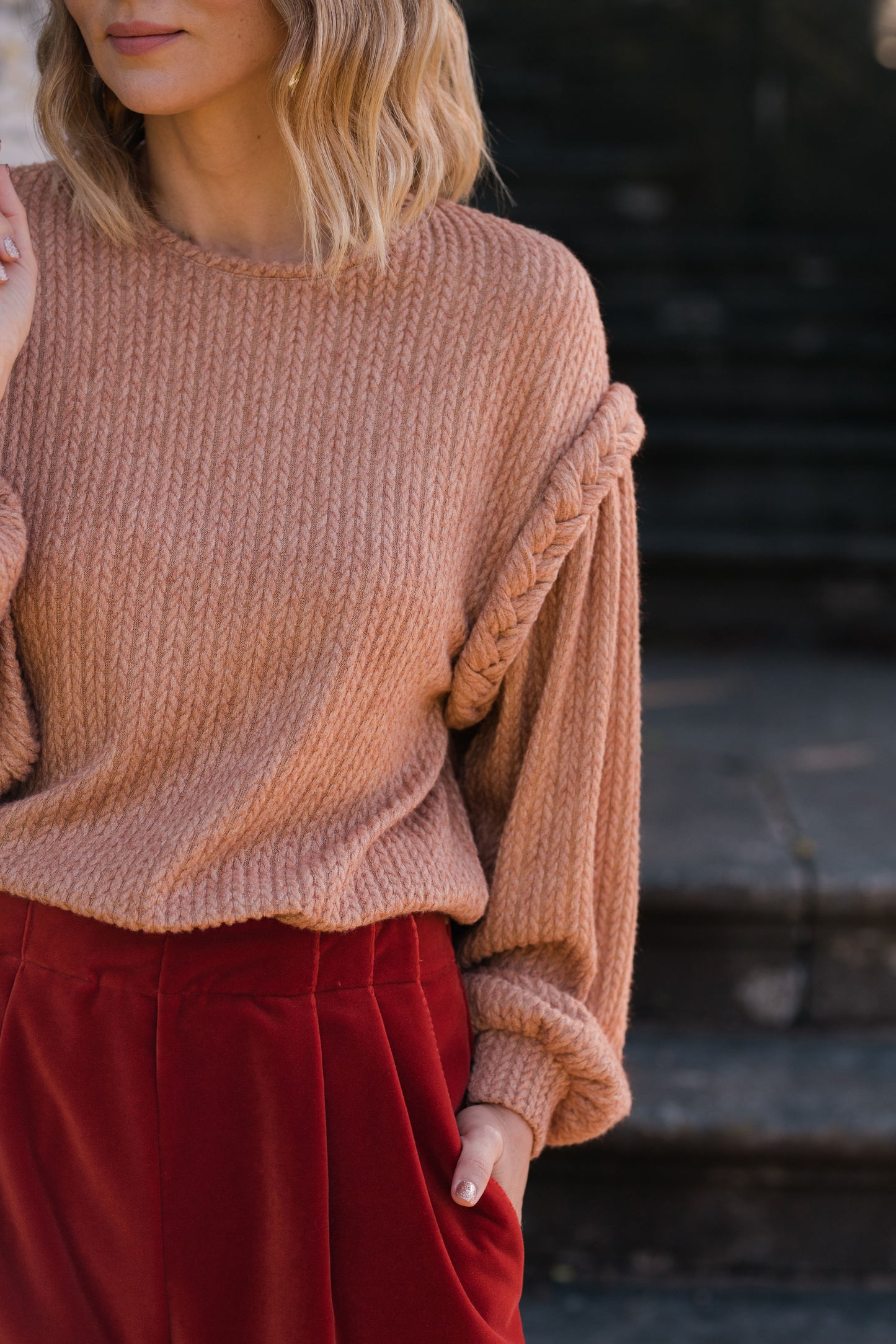 Thursday Camel Sweater