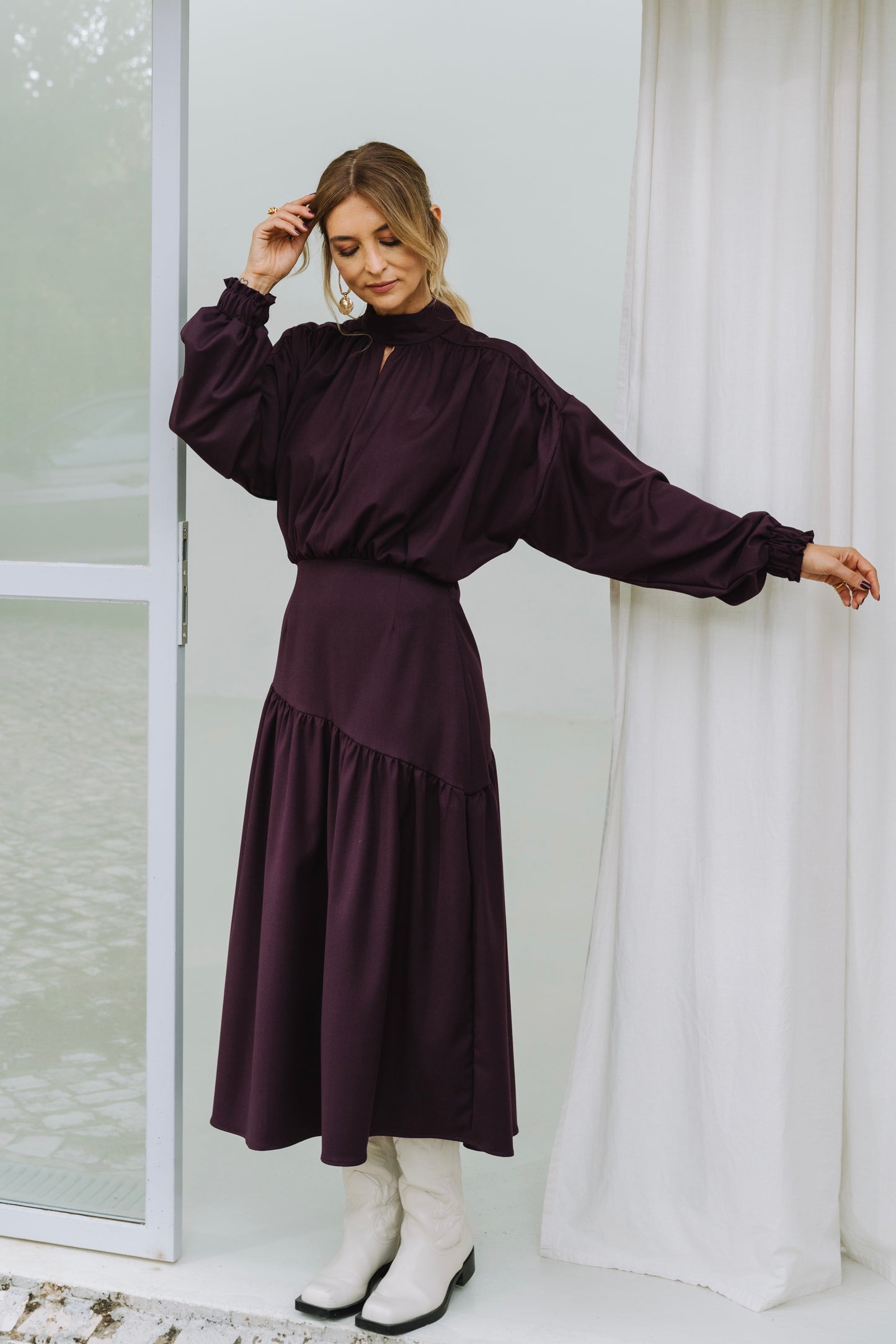 Sunday Mulberry Dress