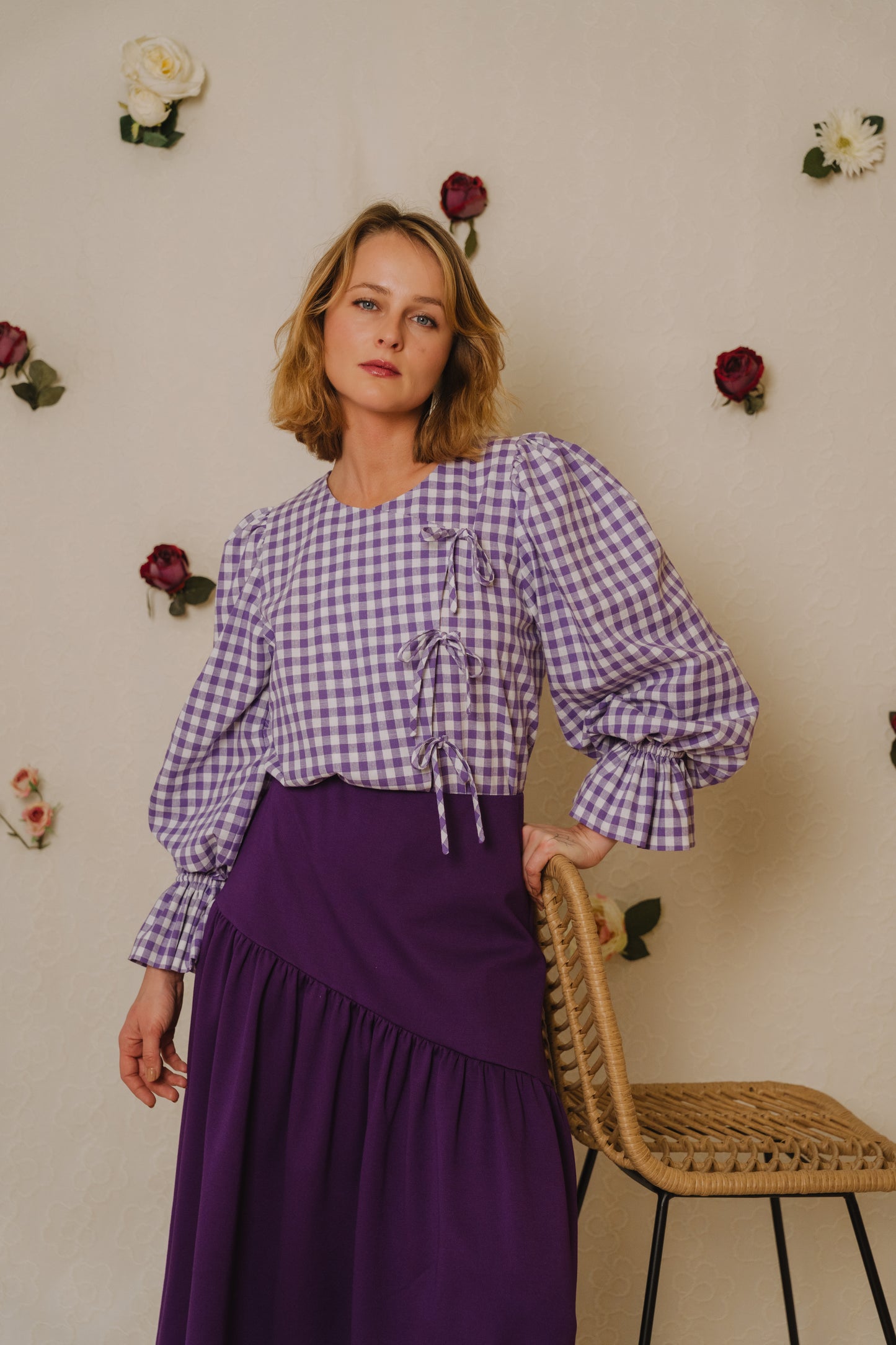 Fable Purple Blouse