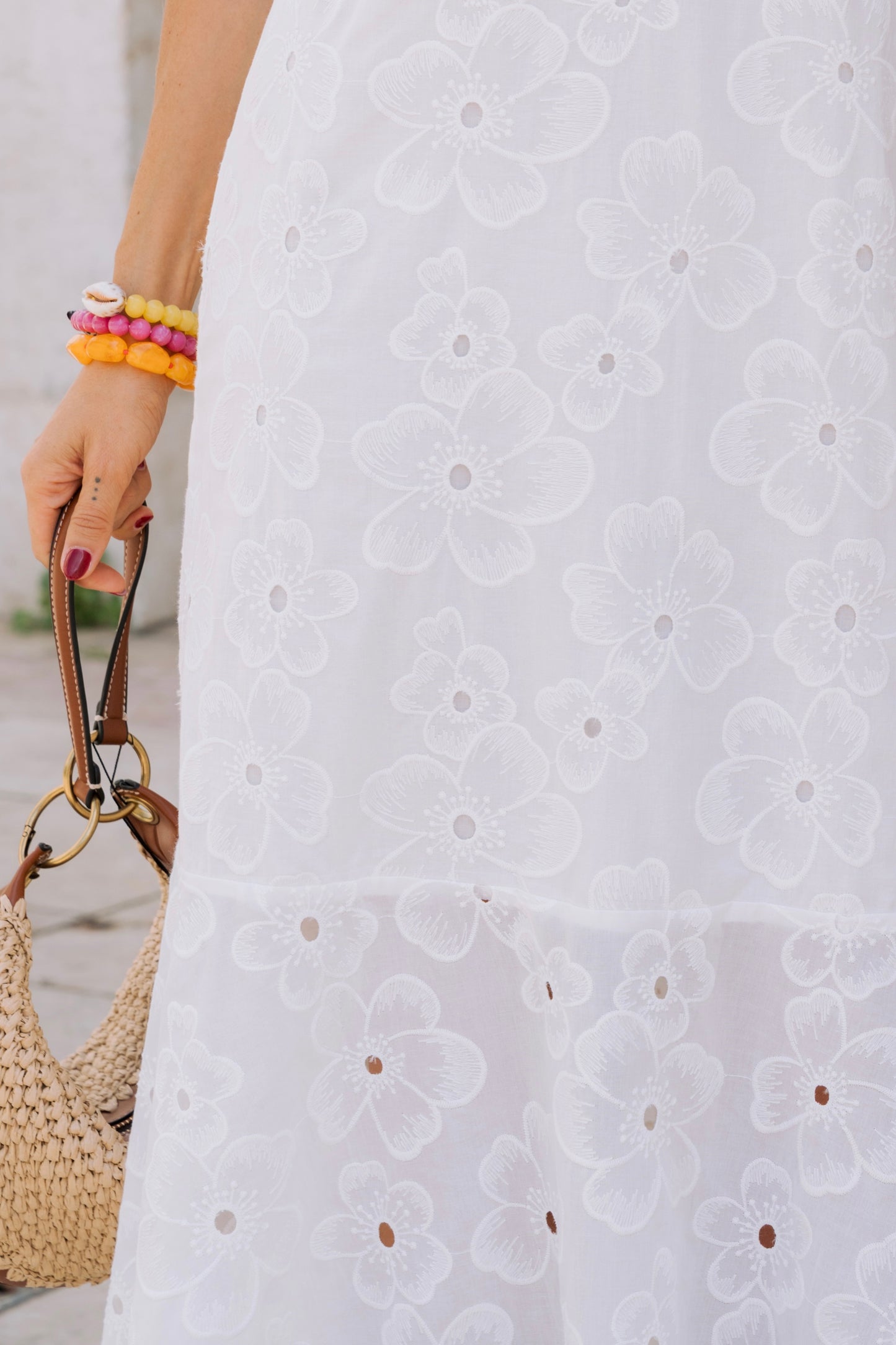 Airy White Dress