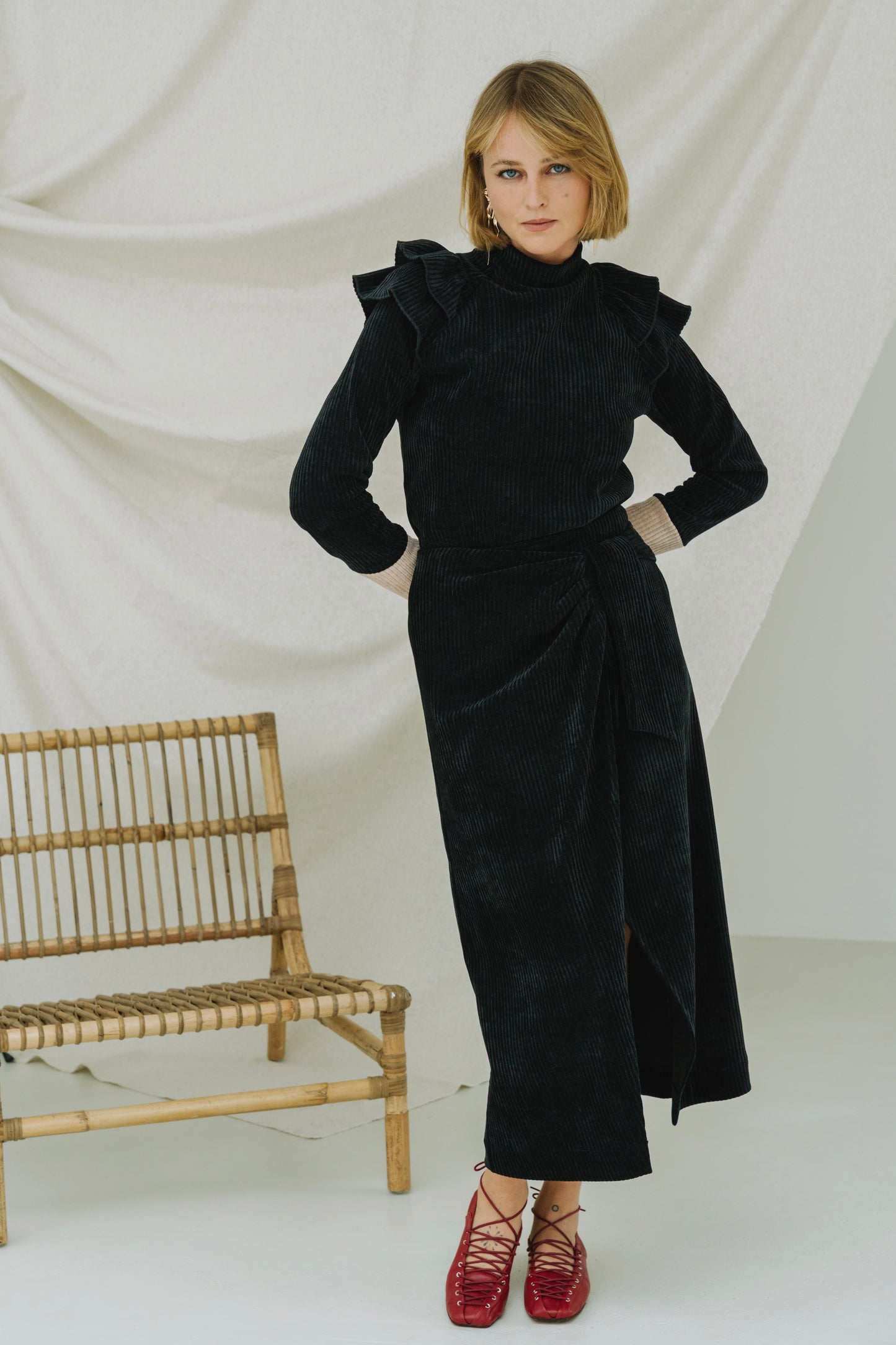 Saturday Black Skirt