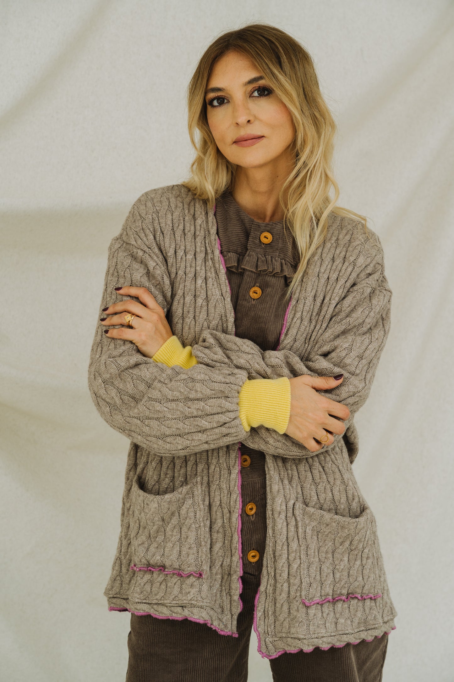 Cosy Toupe Cardigan