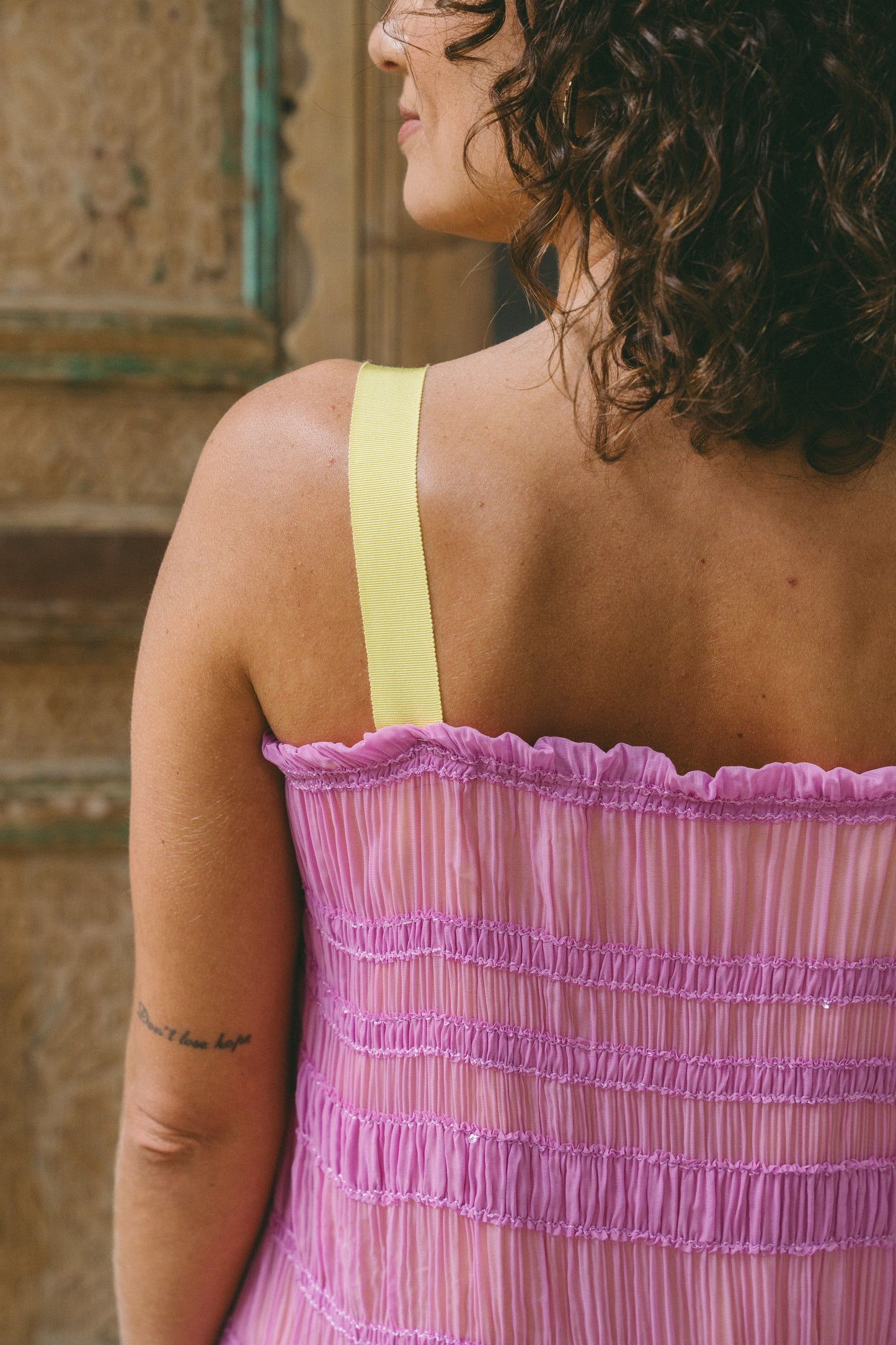 Friday Pink Lime Dress