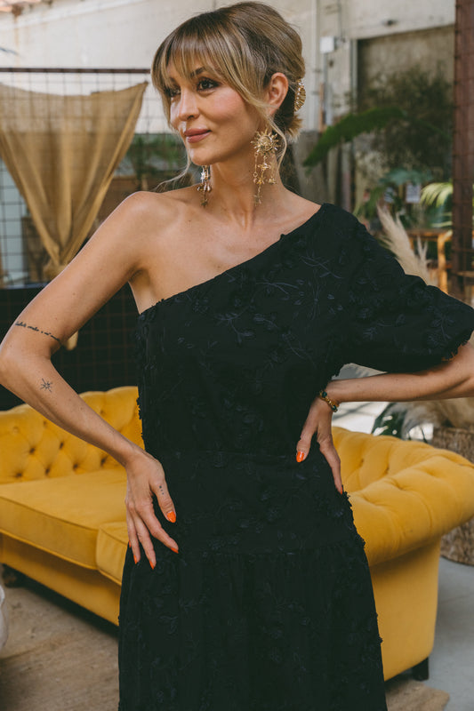 Florisca Black Dress