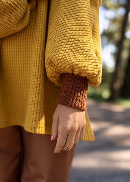 Mustard Sweater