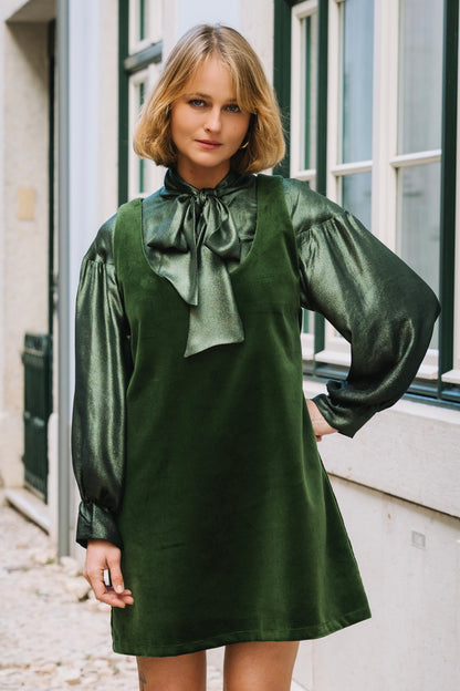 Joyful Green Blouse