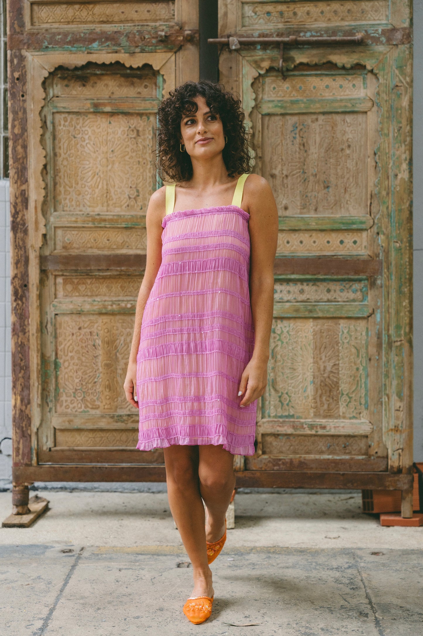 Friday Pink Lime Dress