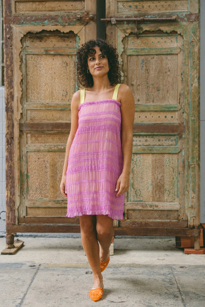Friday Pink Lime Dress