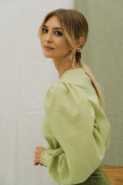 Thursday Candy Green Blouse