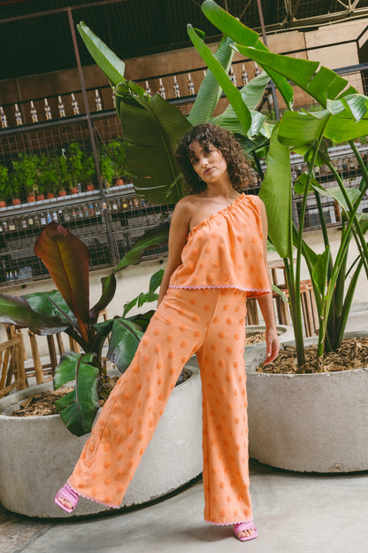 Monday Orange Matching Set