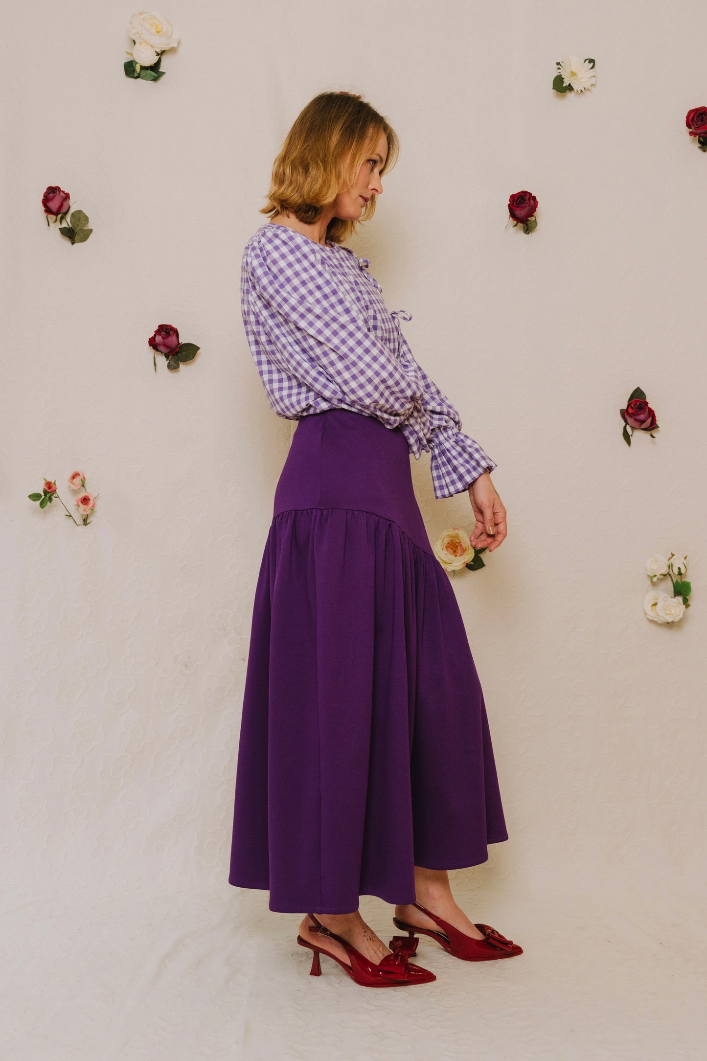 Petal Purple Skirt