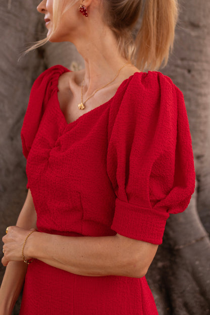 Tuesday Red Dress