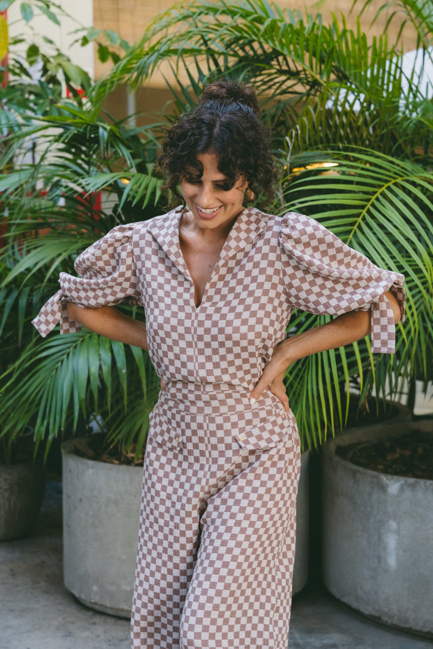 Saturday Latte Jumpsuit