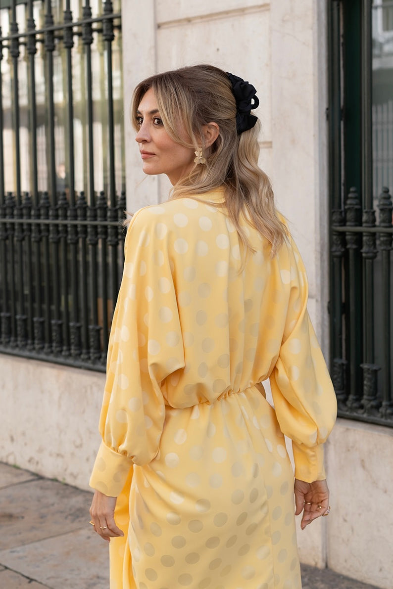 Wabi Butter-Yellow Dress