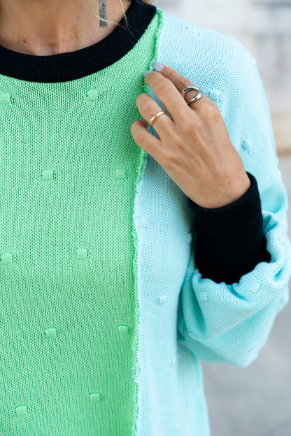 Patchwork Sweater