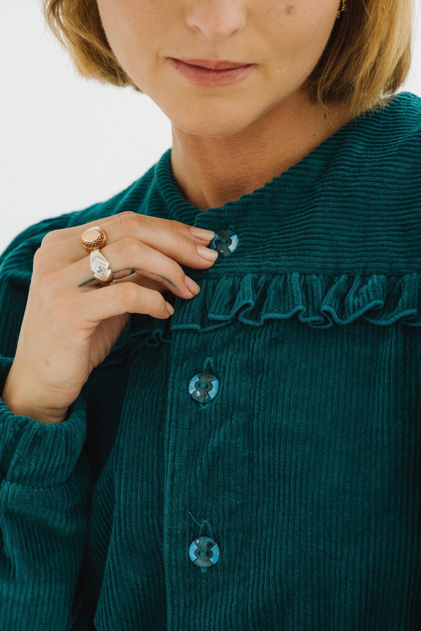 Wednesday Petroleum Blue Jumpsuit