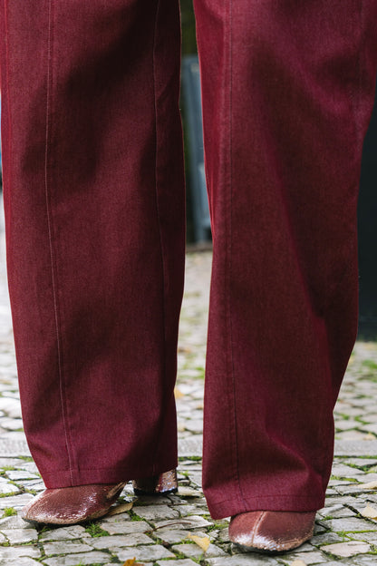 Deep Bordeux Pants